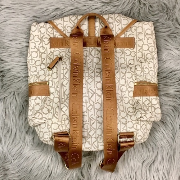 Calvin Klein Signature Drawstring Backpack - Picture 2 of 5